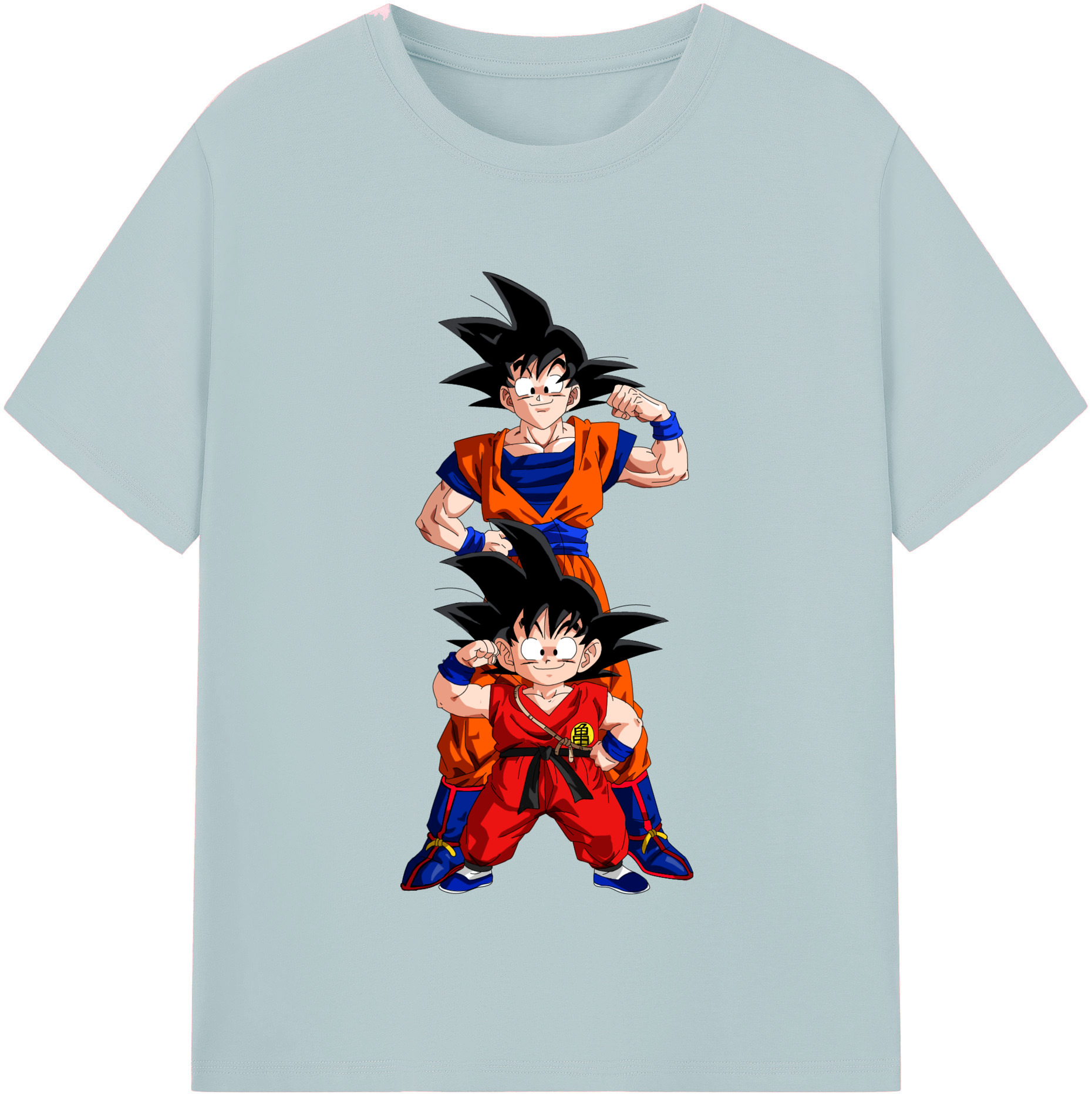 （画像用） ドラゴンボール 孫悟空（そん ごくう）Son Goku カカロット DRAGON BALL Kakarotto 綿100％半袖Tシャツ（フロントプリント）